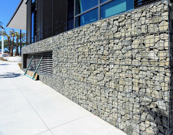 забор из габионов