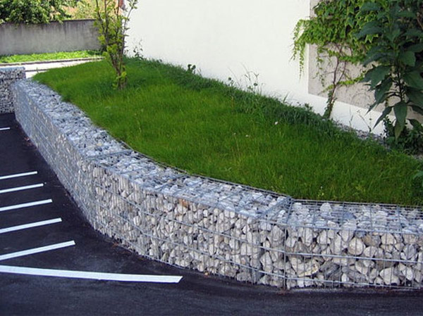 бордюр из габионов